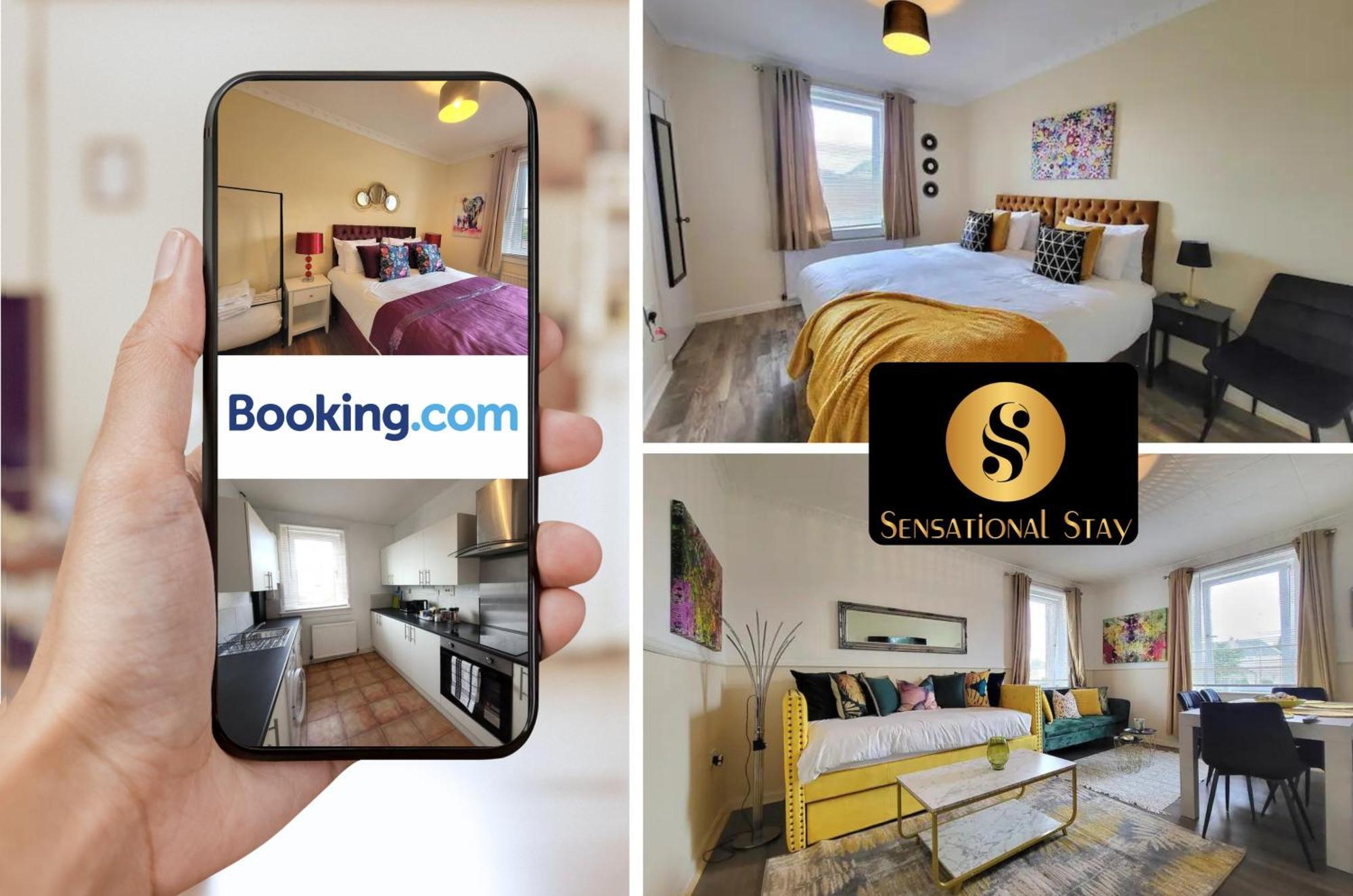 4 Bedrooms Apartment By Sensational Stay Short Lets & Serviced Accommodation EDI Exterior foto